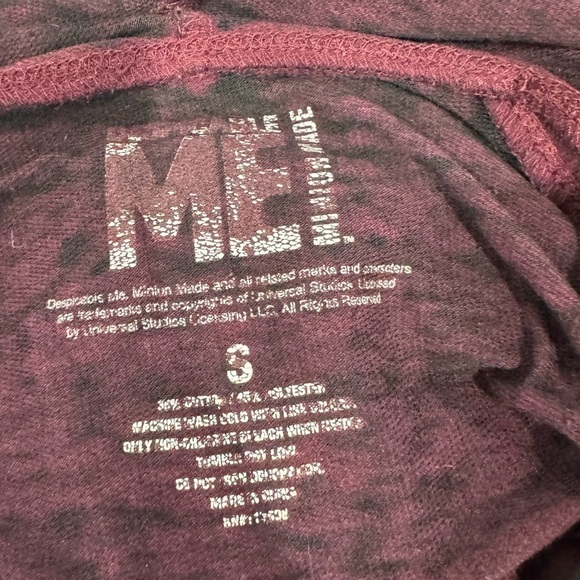 Despicable Me Purple Long Sleeve Lightweight Hoodie (Small) - Picture 6 of 6